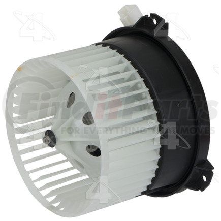 Four Seasons 75076 Flanged Vented CW Blower Motor w/ Wheel