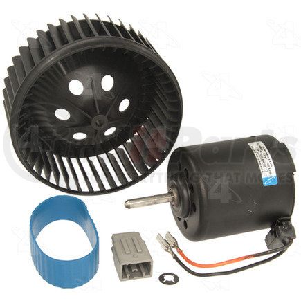 Four Seasons 75866 Single Shaft Vented CCW Blower Motor w/ Wheel