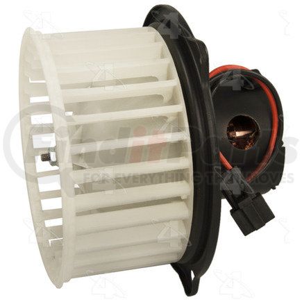 Four Seasons 75888 Flanged Vented CW Blower Motor w/ Wheel