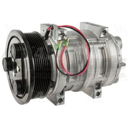 Four Seasons 68619 New York-Diesel Kiki-Zexel-Seltec TM21HD Compressor w/ Clutch