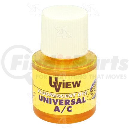 Four Seasons 69085 Fluorescent Dye - Bottle Style, R12 / R134a / R1234yf Type, 0.25 Oz.