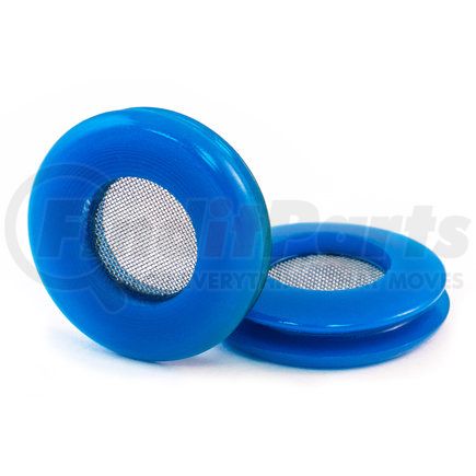 Tramec Sloan GH5500 Polyurethane Gladhand Seal w/ Built-In Filter, Blue