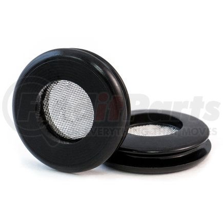 Tramec Sloan GH7700 Polyurethane Gladhand Seal w/ Built-In Filter, Black