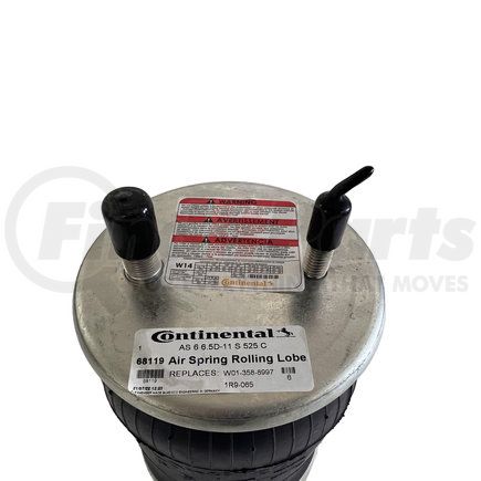 CONTITECH 68119 - air spring, replaces as8997 | 6 6.5d-11 s 525