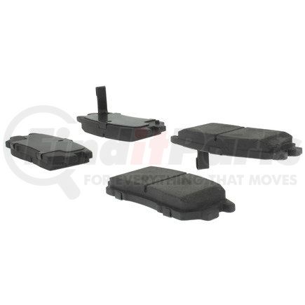 Centric 105.05670 Posi Quiet Ceramic Brake Pads with Shims and Hardware