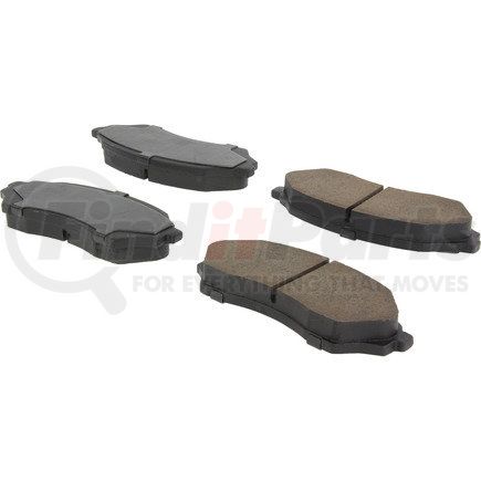 Centric 105.07980 Posi Quiet Ceramic Brake Pads with Shims and Hardware