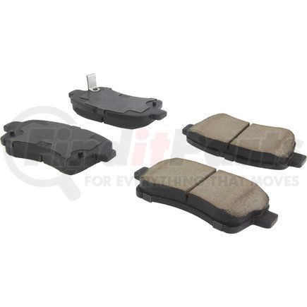 Centric 105.09370 Posi Quiet Ceramic Brake Pads with Shims and Hardware