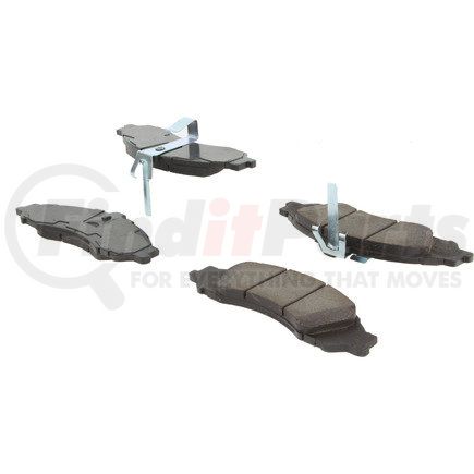Centric 105.10430 Posi Quiet Ceramic Brake Pads with Shims and Hardware