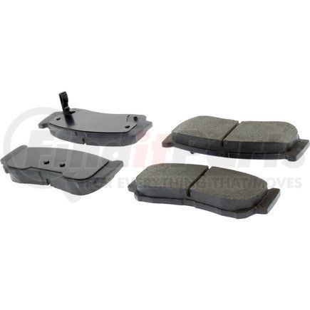 Centric 105.12970 Posi Quiet Ceramic Brake Pads with Shims and Hardware