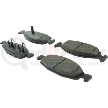 Centric 106.07900 Posi Quiet Extended Wear Brake Pads with Shims and Hardware