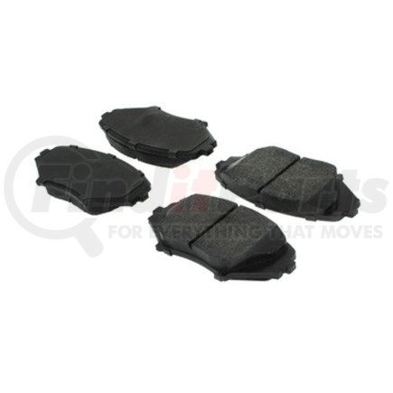 Centric 106.10090 Posi Quiet Extended Wear Brake Pads with Shims and Hardware