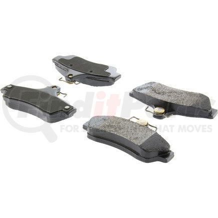 Centric 106.10480 Posi Quiet Extended Wear Brake Pads with Shims