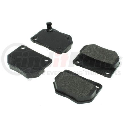 Centric 104.04610 Posi Quiet Semi-Metallic Brake Pads