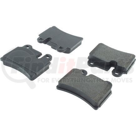 Centric 104.12770 Posi Quiet Semi-Metallic Brake Pads with Hardware