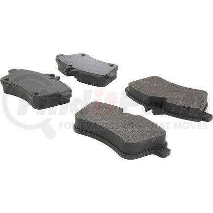 Centric 104.13570 Posi Quiet Semi-Metallic Brake Pads with Hardware