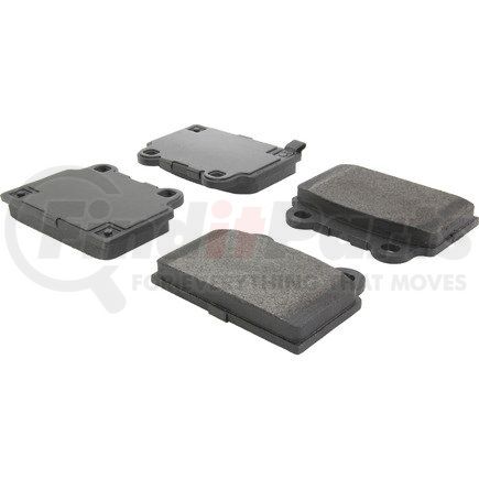 Centric 104.13680 Posi Quiet Semi-Metallic Brake Pads with Hardware