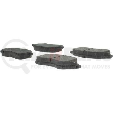 Centric 102.07980 C-Tek Semi-Metallic Brake Pads with Shims