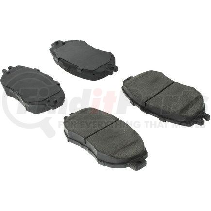 Centric 102.06120 C-Tek Semi-Metallic Brake Pads with Shims