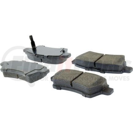 Centric 10511010 Posi Quiet Ceramic Brake Pads with Shims and Hardware