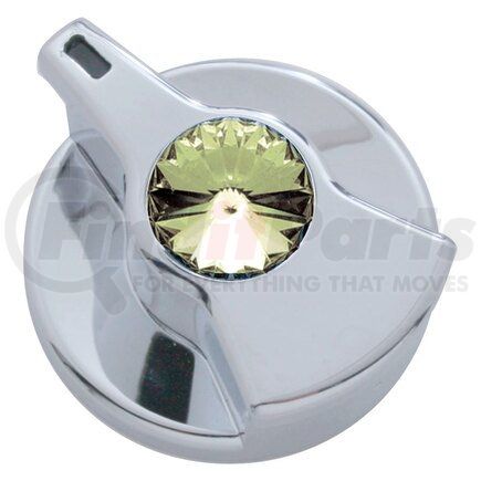 United Pacific 41263 Timer Knob - Chrome, with Smoke Color Crystal, for Peterbilt