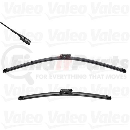 VALEO 574476 Silencio Wiper Blade Set VM376 Volkswagen Golf 6