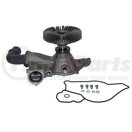 GMB 1250015 Engine Water Pump with Fan Clutch
