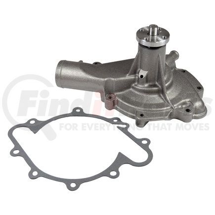 GMB 1302773 Engine Water Pump - Cast Iron, Metal Impeller, 5.05 in. Hub Height, Drive Belt