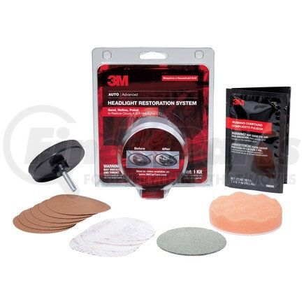 3M 39008 Headlight Lens Restoration System