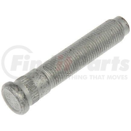 Dorman 610-613 9/16-18 Serrated Wheel Stud - 15.69 mm Knurl, 75.81mm Length