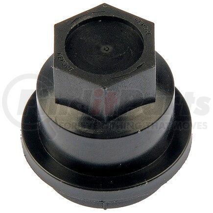 Dorman 611-615 Black Wheel Nut Cover M24-2.0, Hex 19mm