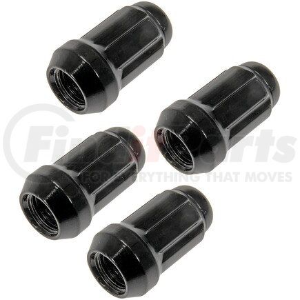 Dorman 712-315C Matte Black Spline Drive Lock Set M12-1.50