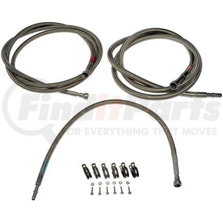 Dorman 819-815 Fuel Line - Flexible, Stainless Steel, Braided, for 2004-2010 Chevrolet