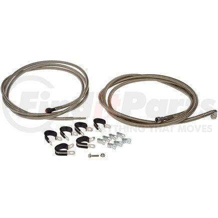 DORMAN 819-905 - braided ss fuel line | flexible stainless steel braided fuel line