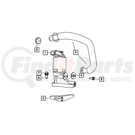 Exhaust Gas Recirculation (EGR) Tube