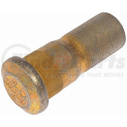 Dorman 610-0377.5 1-1/8-16 Serrated Wheel Stud 1.235 In. - Knurl, 3 In. Length