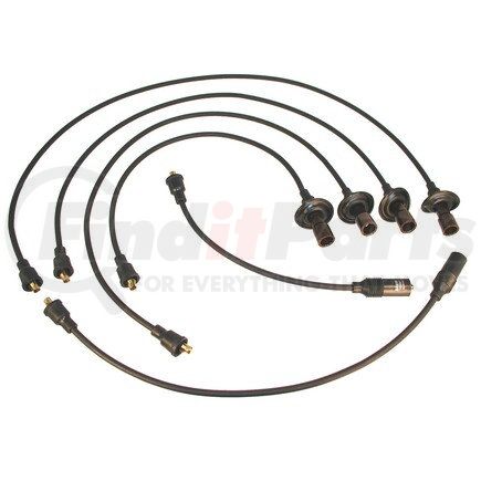 Bremi 102 Bremi-STI Spark Plug Wire Set; Made w/All Short Plug Connectors;