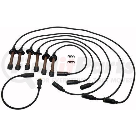 Bremi 108 Bremi-STI Spark Plug Wire Set; w/Straight Spark Plug Ends;