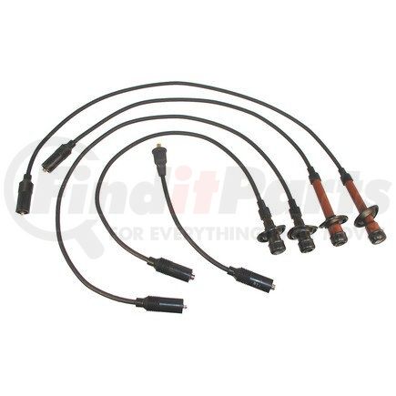 Bremi 107 Bremi-STI Spark Plug Wire Set; Made w/2 Long and 2 Short Spark Plug Connectors;