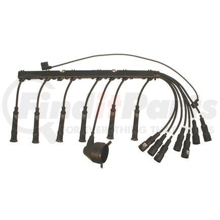 Bremi 360W/LOOM Bremi-STI Spark Plug Wire Set; w/Loom; w/Sensor Cable; Blue Or Black Silicone Wire;