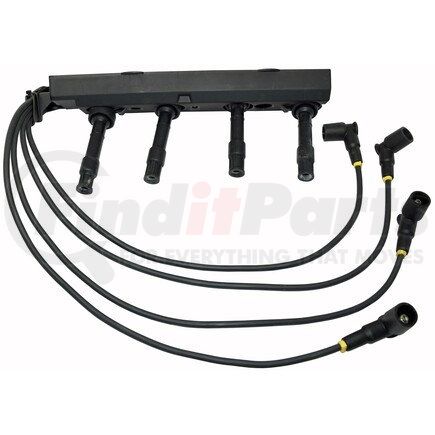Bremi 432W/LOOM Bremi-STI Spark Plug Wire Set; w/Loom;
