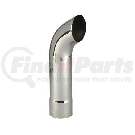 Donaldson P207308 Exhaust Tail Pipe - 18.00 in., Chrome, ID Connection