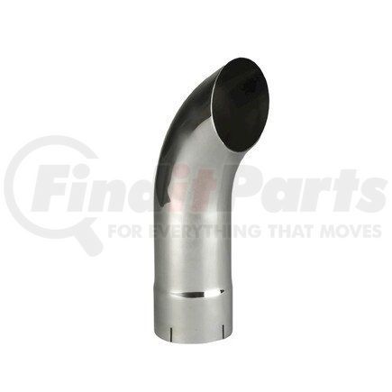 Donaldson P207309 Exhaust Tail Pipe - 18.00 in., Chrome, ID Connection