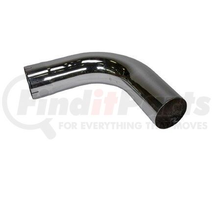 Donaldson P207346 Exhaust Elbow - 90 deg. angle, OD-ID Connection, Chrome