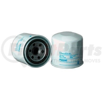 Donaldson P502049 Engine Oil Filter - 3.15 in., Full-Flow Type, Spin-On Style, Cellulose Media Type, with Bypass Valve