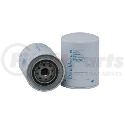 Donaldson P502433 Engine Oil Filter - 5.79 in., Full-Flow Type, Spin-On Style, Cellulose Media Type, with Bypass Valve