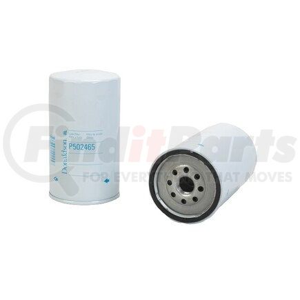 Donaldson P502465 Engine Oil Filter - 6.50 in., Full-Flow Type, Spin-On Style, Cellulose Media Type, with Bypass Valve