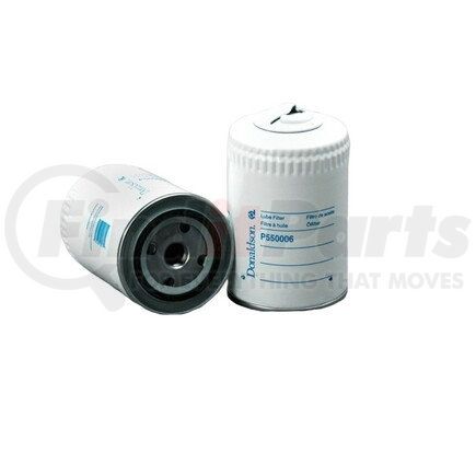 Donaldson P550006 Engine Oil Filter - 5.87 in., Full-Flow Type, Spin-On Style, Cellulose Media Type, with Bypass Valve