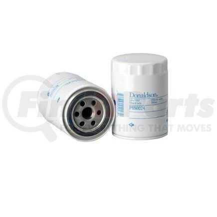 Donaldson P550024 Engine Oil Filter - 5.20 in., Full-Flow Type, Spin-On Style, Cellulose Media Type