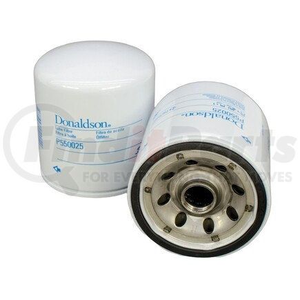 Donaldson P550025 Engine Oil Filter - 4.21 in., Full-Flow Type, Spin-On Style, Cellulose Media Type