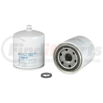 Donaldson P550110 Fuel Filter - 4.98 in., Secondary Type, Spin-On Style